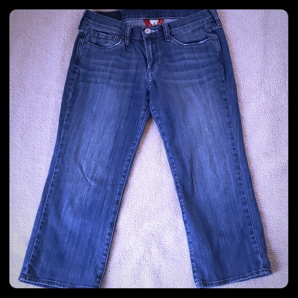 Lucky Brand.Cropped Jeans